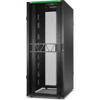 Schneider Electric AR3380B2 NetS HElter SX Server Rack Gen 2, 42 HE, 1991H x 800W x 1200D mm, mit Seitenwänden, Schwarz