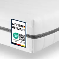 NovaSleep 7-Zonen Ergonomische Matratze - Matratze 90x190 aus Kaltschaum, 7 Liegezonen, Matratze H2, Kaltschaummatratze 90x190 für jede Schlafposition