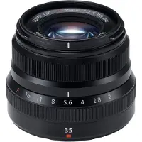Fujifilm XF 35mm f/2,0 R WR X schwarz