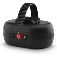 Zazu Robby Baby Rocker mit Babyschreisensor, 5 Wiege-Stufen, Schwarz, USB-C Akku