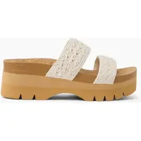 Reef für Damen. CJ8611 Sandalen Cushion Vista Higher weiß (37.5), 5 bis 8 cm, Keine, Lässig