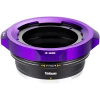 7artisans PL 4in1 Objektivadapter an Sony E-, L-, Canon RF- und Nikon Z-Mount lila