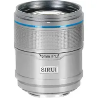 Sirui Sniper 75mm F1.2 APSC für Sony E-Mount silber
