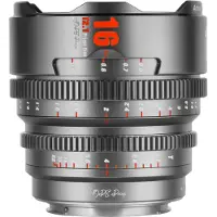 7artisans Hope 16mm T2.1 für Fujifilm X-Mount titangrau