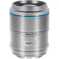 Sirui Sniper 16mm F1.2 APSC für Fujifilm X-Mount silber