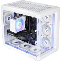 Kiebel.de Gaming PC Panorama Curve V AMD Ryzen 7 5700X, 32GB DDR4, NVIDIA RTX 5060 8 GB, 1TB SSD, WLAN, Windows 11, Gaming PC