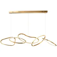 Toolight Hängelampe App1054-Cp Gold
