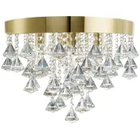 Toolight Hängelampe App1655-3Cp Gold