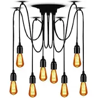Toolight Pendellampe Jdl-02 Spider 8 E27