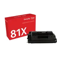 Xerox EverydayTM Schwarz Tonermodul von kompatibel mit HP 81X (CF281X), Hohe Kapazität, 25000 Seiten, Schwarz, 1 Stück(e)