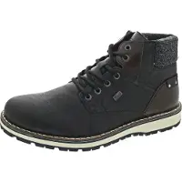 Rieker 38434, Herren Klassische Stiefel, Schwarz (schwarz/Kastanie/Granit 00), 4
