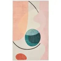 Gino Falcone Badematte "Ariella GF-149", bunt (multicolor), H:7mm, Polyester, Badematten, Badematte, Badteppich, bedruckt, modernes Design, weich & kuschelig