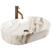 REA Aufsatzwaschbecken Nadia 60 Oval Grey