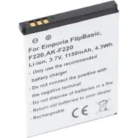 AccuCell AK-F220 Akku für Emporia F210, F220, Flip basic, Emporia FLIPbasic SD474050A