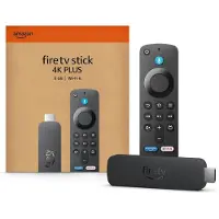 Amazon Fire TV Stick 4K Plus, mit Unterstützung für Wi-Fi 6 sowie Streaming in Dolby Vision/Atmos und HDR10+, 4K Ultra HD, Fire OS, 3840 x 2160 Pixel, 720p, 1080p, 2160p, 1,7 GHz, 60 fps
