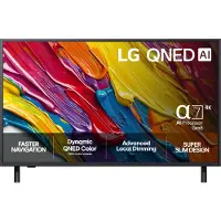 LG QNED 43QNED82A3B, 109,2 cm (43"), 3840 x 2160 Pixel, QNED, Smart-TV, WLAN, Schwarz