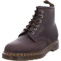 Dr. Martens Boots - 101 Crazy Horse - Dark Brown - - 43 - Stiefel