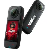 Insta360 CINSAAHA-X584, USB Typ-C, Schwarz, 72 MP, 6 mm, 25,4 / 1,28 mm (1 / 1.28"), 100, 125, 160, 200, 250, 320, 400, 500, 640, 800, 1000, 1250, 1600, 2000, 2250, 2500, 3200, 4000,...