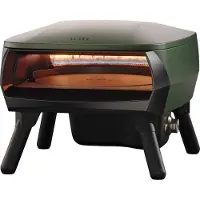 Witt Pizzaofen Etna Piccolo Rotante Rotierender Stein Tragbar Grün