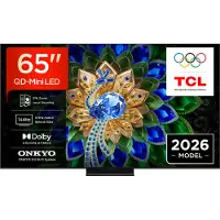 TCL A400 65A400U, 165,1 cm (65"), 3840 x 2160 Pixel, QD-Mini LED, Smart-TV, WLAN, Schwarz