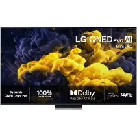 LG QNED evo AI MiniLED 75QNED86B6B, 190,5 cm (75"), 3840 x 2160 Pixel, QNED MiniLED, Smart-TV, WLAN, Schwarz