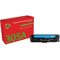 Xerox EverydayTM Cyan wiederaufbereiteter Toner von , kompatibel mit HP 305A (CE411A), Standardkapazität, 2600 Seiten, 2600 Seiten, Cyan, 1 Stück(e)