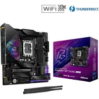 Asrock Phantom Gaming Z890M Riptide WiFi, Intel, LGA 1851 (Socket V1), Intel Core Ultra (Series 2), LGA 1851, DDR5-SDRAM, 256 GB