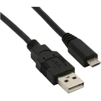Datalogic 94A051968, 2 m, Micro-USB A, USB A, Männlich/Männlich, Schwarz