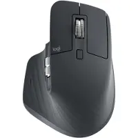 Logitech MX Master 3S Bluetooth Edition kabellose Maus, 8K-DPI-Sensor, leise Klicks, MagSpeed-Scrollen, für mehrere Geräte, ergonomisch, Graphit