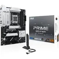 Asus Prime X870-P WIFI, AMD, Sockel AM5, AMD Ryzen 7000 Series, AMD Ryzen 8000 Series, AMD Ryzen 9000 Series, Sockel AM5, DDR5-SDRAM, 192 GB