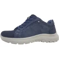 Jomos Confidence Herrenschuhe sportlicher Schnürer Blau Freizeit
