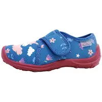 Fischer Markenschuh Fischer Markenschuhe Kinderschuhe Mädchen Hausschuhe Blau Freizeit