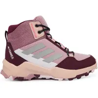 Adidas Wanderschuh TERREX "AX4R MID", Jungen, Gr. 38, magic mauve, reflective silber, maroon, Synthetik, Textil, Schuhe Wanderschuh