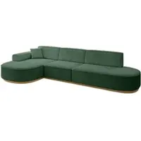 ALTDECOR Ecksofa in L-Form MARI-L2-v2 - 328x171x83 cm Grün - Corner Sofa Bett Eckcouch Couch Wohnlandschaft Cauchsofa