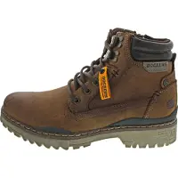 Dockers by Gerli by Gerli Herrenschuhe Schnürstiefel Braun Freizeit