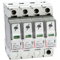 Legrand Überspannungsableiter T1+T2 12,5/60 4P 412273