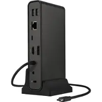 Asus Triple Display USB-C Dock DC300, Andocken, USB 3.2 Gen 2 (3.1 Gen 2) Type-C, 90 W, 10,100,1000 Mbit/s, Schwarz, SD