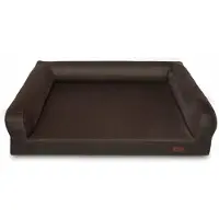 HUGGY DOGGY Schaumstoffmatratze Hundebett orthopädisch Samt Dackel M