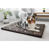 Welsti Hundebett, Hundematratze, braun XL 130x90