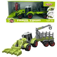 Askato Traktor mit Schaufel und Anhängersteckvorrichtung –
