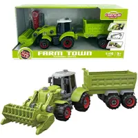 Askato Traktor mit Schaufel und Anhängersteckvorrichtung –