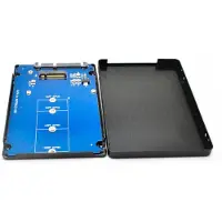 CoreParts MSNX1001B, SSD-Gehäuse, 2.5", Serial ATA III, 6 Gbit/s, Schwarz