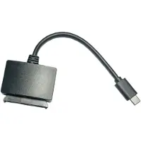 Microconnect USB3.1CSATA, Schwarz, Stecker, Stecker, 6 g, 157 mm, 120 mm