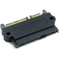 CoreParts MSSAS01, SAS, SATA, Schwarz, Buchse, Stecker, Gerade