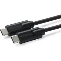 Microconnect USB3.1CC1, 1 m, USB C, USB C, USB 3.2 Gen 2 (3.1 Gen 2), Schwarz