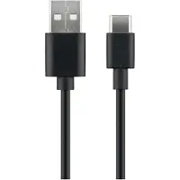 Microconnect USB3.1CCHAR2B, 2 m, USB A, USB C, USB 2.0, Schwarz