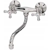 Diamond Retro-Wand-Küchenspülbeckenarmatur