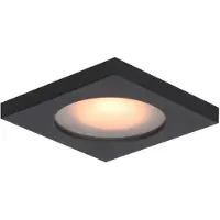 ITALUX Einbaustrahler IP44 ANTAR DL-26385S-GU10-BK