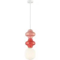 ITALUX Latera 1 Rosa Hängeleuchte E14 40W max