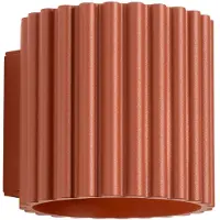 Sollux Wandleuchte AURA roter Ocker G9 1xG9 10W Aluminium 10x12x10cm Lighting
